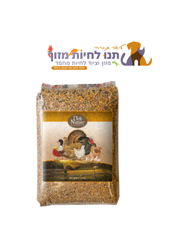 תערובת גרעינים לתרנגולות דלי נייצ'ר ChiX Grain Mix
