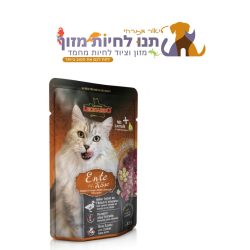 לאונרדו מחית לחתולים ברווז וגבינה 85 גרם